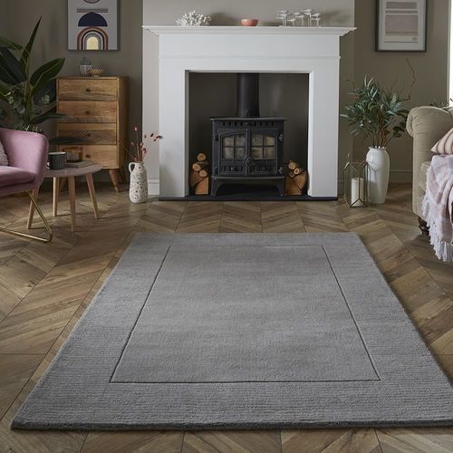 Esme Wool 60x230cm Sliver Runner