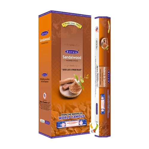 Satya Sandalwood Hexa - 120 Sticks