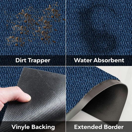 Premium Washable Door Mat - Durable & Efficient