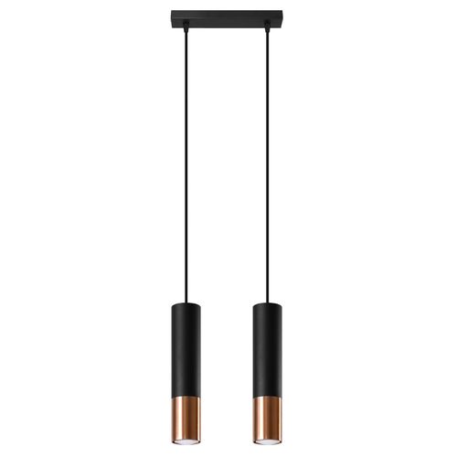 Pendant lamp steel Loopez modern Design GU10