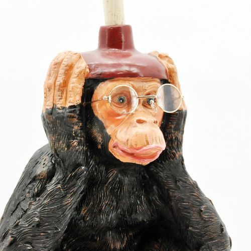 82CM MONKEY TOILET ROLL HOLDER