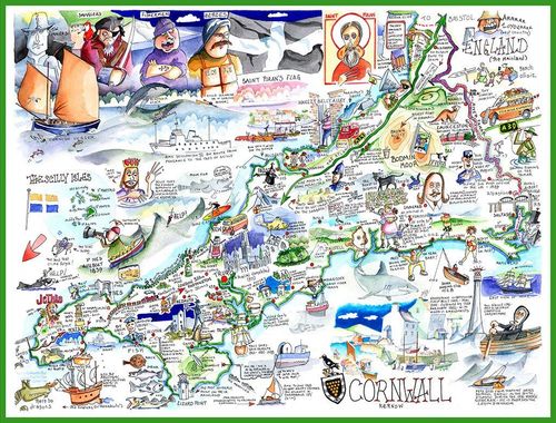 Cornwall - Tim Bulmer 1000 piece Jigsaw Puzzle