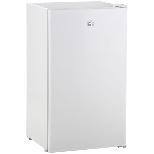 91L Freestanding Under Counter Fridge with Chiller Box Reversible Door White