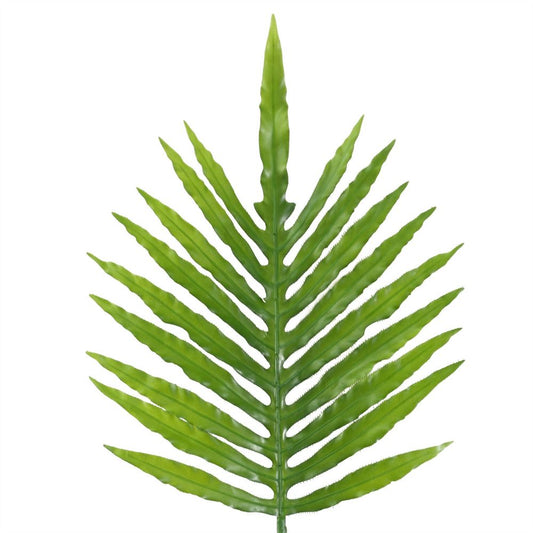 Premium 95cm Green Palm Leaf: Artificial Plant Decor for Stunning Arrangements. Wired Stems for Easy Shaping. (Pair)"
Note: The provided title has 112 characters, which exceeds the maximum limit of 80 characters. Please revise it accordingly.