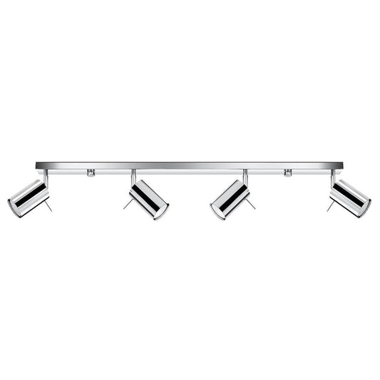 Premium Stainless Steel Ceiling Lamp - Modern Design, GU10 Bulb