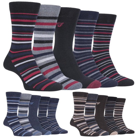 5 Pack Farah Classic Patterned Socks - FCS271