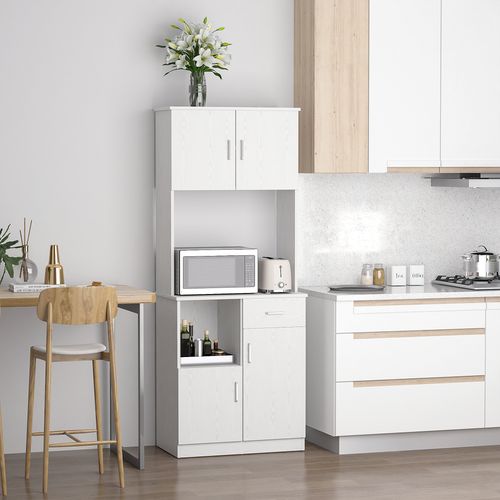 Kitchen Pantry Cupboard Kitchen Storage Cabinet 71W x 41D x 178Hcm