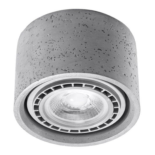 Industrial Concrete Ceiling Lamp - High-Quality and Stylish GU10 Design