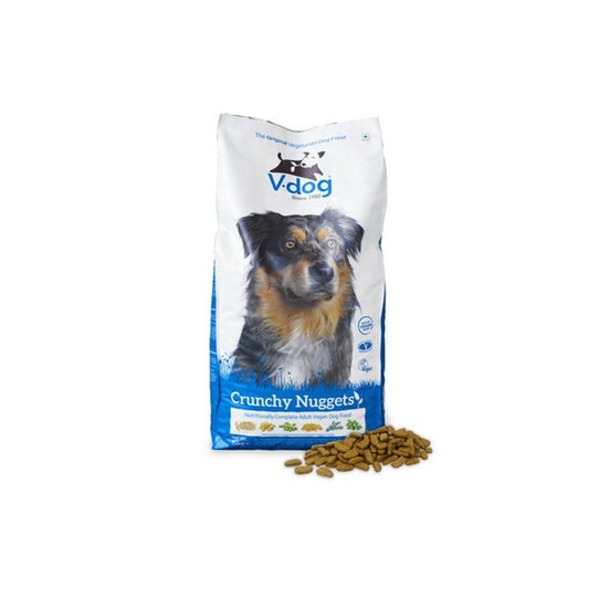 V-Dog Crunchy Nuggets (Vegan) 15kg | Luxury Home Accessories | Heulog Glow