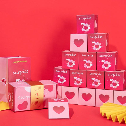 Valentine's Day Folding Bounce Surprise Gift Box | Luxury Home Accessories | Heulog Glow