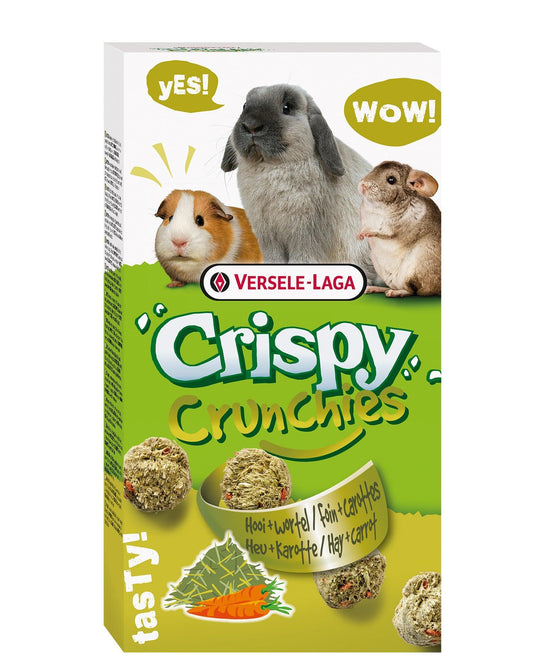 Versele Laga Crispy Crunchies Hay 6x75g | Luxury Home Accessories | Heulog Glow