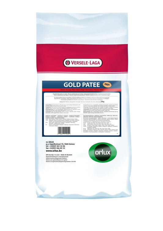 Versele Laga Gold Patee Red Pro | Luxury Home Accessories | Heulog Glow