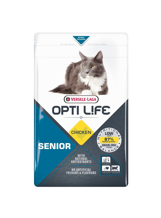 Versele Laga Opti Life Cat Senior Grain Free Chick 4x1kg | Luxury Home Accessories | Heulog Glow