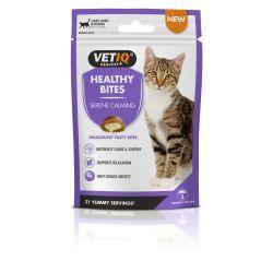 VETIQ Healthy Bites Serene Calming Cat Treats, 65g | Luxury Home Accessories | Heulog Glow