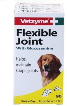 Vetzyme Flex Joint Glucose Tabs Dog 3x90 | Luxury Home Accessories | Heulog Glow