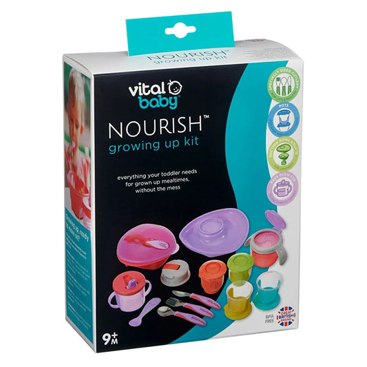 Vital Baby Nourish Growing Up Kit 9+ months - Fizz | Luxury Home Accessories | Heulog Glow