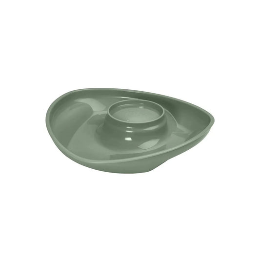 Vital Baby Nourish Power Suction Plate - Natural Moss | Luxury Home Accessories | Heulog Glow