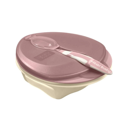 Vital Baby Nourish Scoop Feeding Set 2 pcs - Natural Berry | Luxury Home Accessories | Heulog Glow