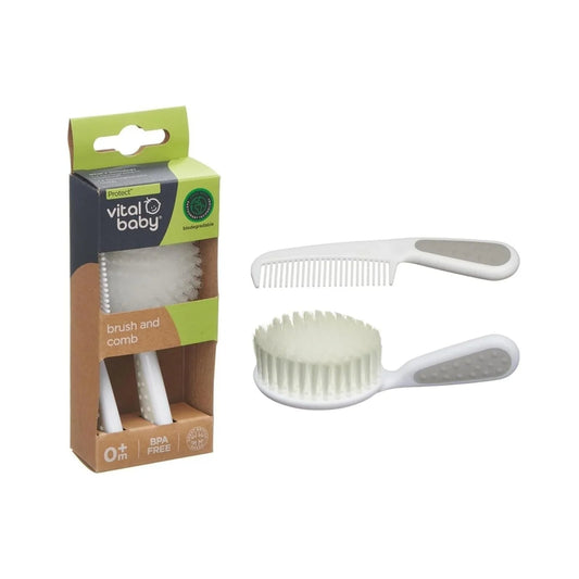 Vital Baby Protect Brush & Comb Set | Luxury Home Accessories | Heulog Glow