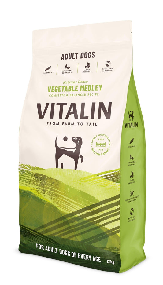 Vitalin Adult Veg Medley 12kg | Luxury Home Accessories | Heulog Glow