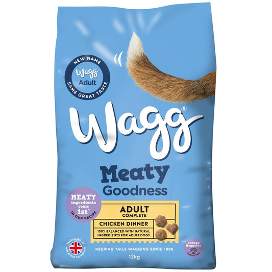 Wagg Meaty Goodness Chicken & Veg 12kg | Luxury Home Accessories | Heulog Glow