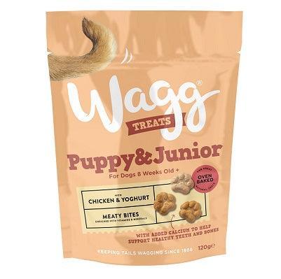 Wagg Puppy & Junior Meaty Bites Treats 7 x 120g | Luxury Home Accessories | Heulog Glow
