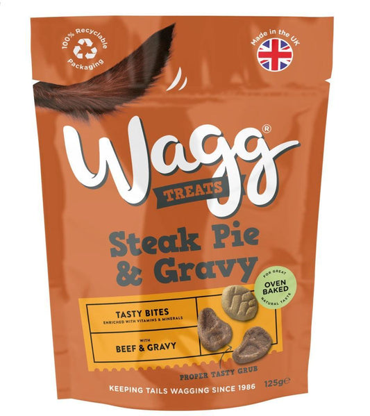 Wagg Steak Pie & Gravy Tasty Bite 125g | Luxury Home Accessories | Heulog Glow