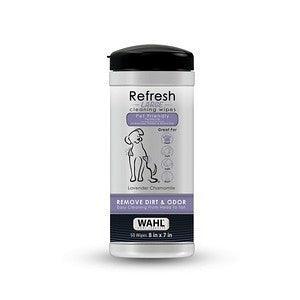 Wahl Dog Refresh Cleaning Wipes Lavender Chamomile x 50 Wipes | Luxury Home Accessories | Heulog Glow
