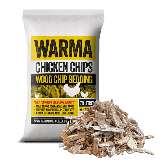 Warma Chicken Chips Woodchip Bedding | Luxury Home Accessories | Heulog Glow