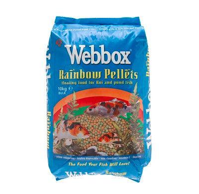 Webbox Fish Rainbow Pond Pellets | Luxury Home Accessories | Heulog Glow