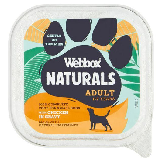 Webbox Natural Dog Adult Chicken Gravy 11x150g | Luxury Home Accessories | Heulog Glow