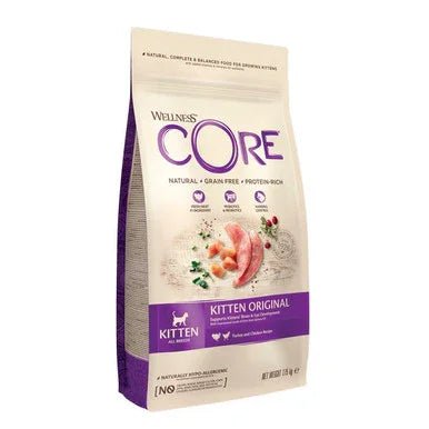 Wellness CORE Cat Dry Kitten Original - Turkey and Chicken Recipe 1.75kg | Luxury Home Accessories | Heulog Glow