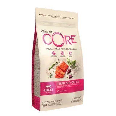 Wellness CORE Cat Dry Sterilised Ocean - Salmon Recipe 1.75kg | Luxury Home Accessories | Heulog Glow