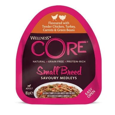 Wellness CORE Dog Wet Sml Bd Adult Savoury Medleys Lamb/Venison/White Sweet Potatoes & Carrots 85g X 12 | Luxury Home Accessories | Heulog Glow