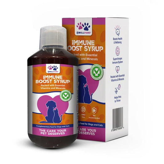 WellPaws Immune Boost Syrup 300ml | Luxury Home Accessories | Heulog Glow