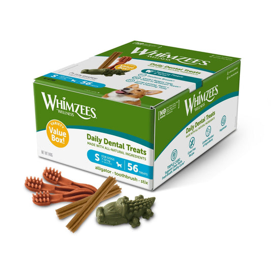 Whimzees Variety Box Small x56 | Luxury Home Accessories | Heulog Glow