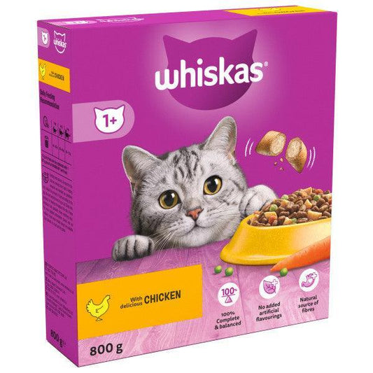 Whiskas Dry 1+ Chicken 4kg | Luxury Home Accessories | Heulog Glow