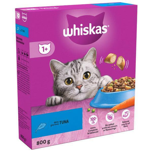 Whiskas Dry 1+ Tuna 800g | Luxury Home Accessories | Heulog Glow