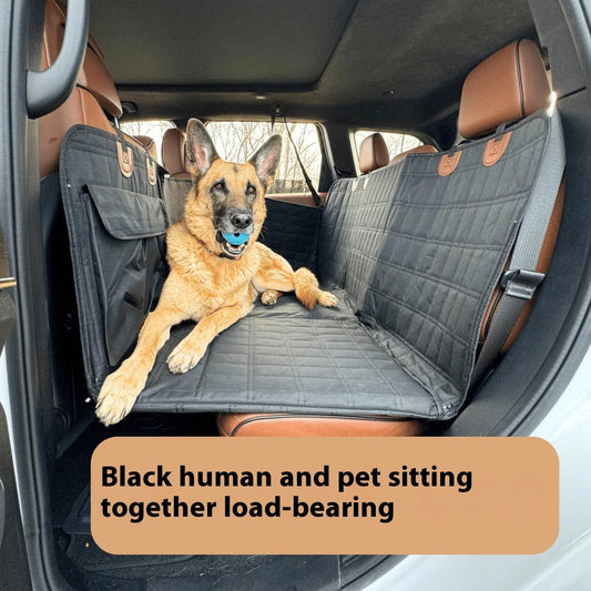 Widened Support Plate Car Dog Bed Rear Seat Pet Pad | Luxury Home Accessories | Heulog Glow