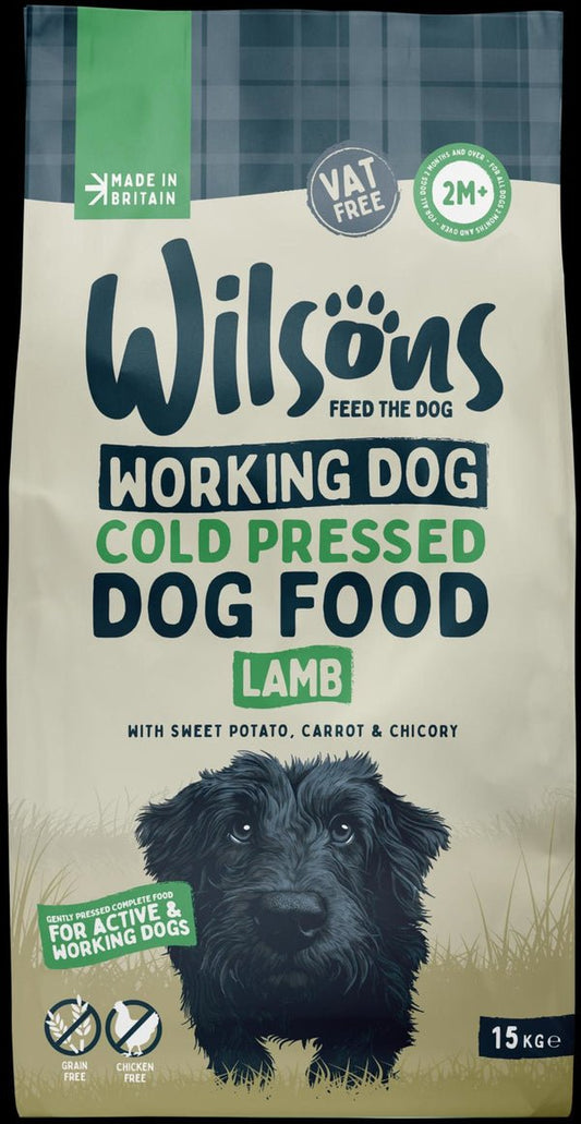 Wilsons Working Dog Lamb Dry 15kg | Luxury Home Accessories | Heulog Glow