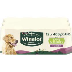 WINALOT Cans Lamb & Turkey in Jelly 12pk, 400g | Luxury Home Accessories | Heulog Glow