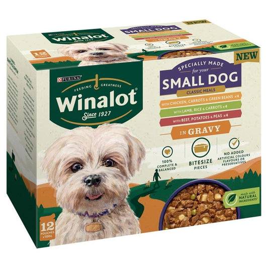 Winalot Small Dog Classic CIG 4x12x100g | Luxury Home Accessories | Heulog Glow