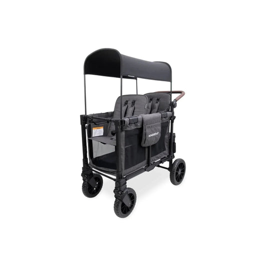 Wonderfold W2 Luxe Pro Stroller Wagon - Charcoal Grey | Luxury Home Accessories | Heulog Glow