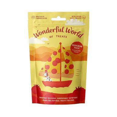 Wonderful World of Treats Pepperoni Pizza 50g | Luxury Home Accessories | Heulog Glow