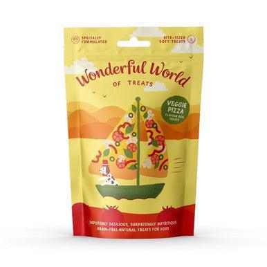 Wonderful World of Treats Veggie Pizza 50g | Luxury Home Accessories | Heulog Glow
