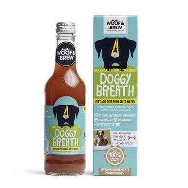 Woof & Brew Doggy Breath Herbal Tonic 330ml | Luxury Home Accessories | Heulog Glow