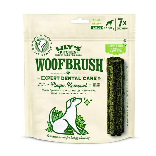 Woofbrush Dental Chew Large 4x329g | Luxury Home Accessories | Heulog Glow