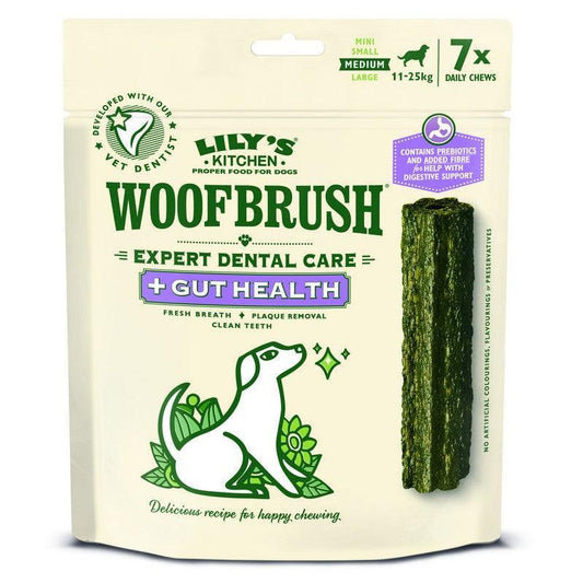 Woofbrush Gut Dental Chew Med 196g | Luxury Home Accessories | Heulog Glow