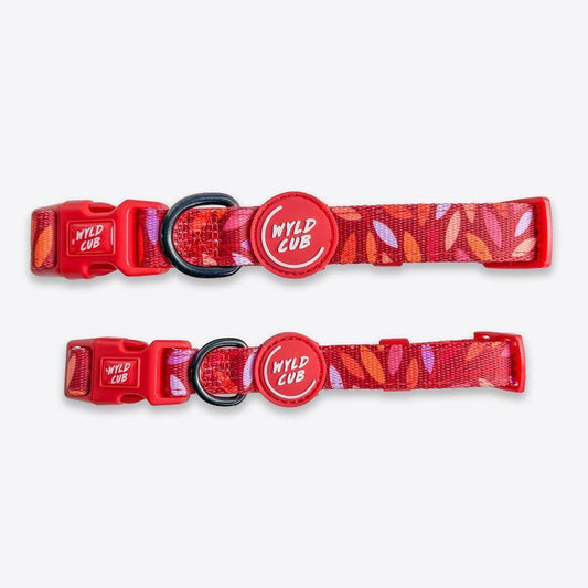 Wyld Cub - Adjustable Dog Collar: Hampstead Fireside | Luxury Home Accessories | Heulog Glow