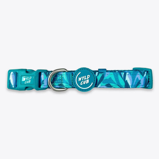 Wyld Cub - Adjustable Dog Collar: Kew Agave | Luxury Home Accessories | Heulog Glow